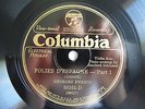 78rpm GEORGES ENESCO Violin - CORELLI Folies d'Espagne -  COLUMBIA