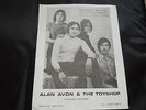  FLYER - ALAN AVON & THE TOY SHOP 'THESE ARE THE REASONS' UK PSYCH POP