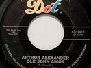 RARE ARTHUR ALEXANDER 1964 45--OLE JOHN AMOS b/w BLACK KNIGHT