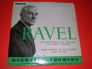 RARE  IRMA  KOLASSI   SINGS   RAVEL       DUCRETET  THOMPSON     LPP 8632   VG+