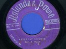 013 ROY PANTON & MILLIE-NEVER SAY GOODBYE-THIS WORLD-RO & POWIE-62'   REGGAE 7
