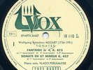 VOX IB110 - Mozart - Piano Sonatas - Vlado PERLEMUTER - 
