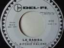 RITCHIE VALENS: La Bamba DEL FI white label 45 promo NM- HEAR IT