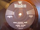 DARRELL RHODES - FOUR O'CLOCK BABY - RARE & LONG DELETED ROCKABILLY STROLLER