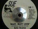 Betty Brewton - Heavy, Heavy Lovin' / Pershing Square - Sue DJ Promo 45