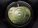 THE BEATLES ORIGINAL 1969 UK 45 BALLAD OF JOHN AND YOKO RARE DINKED CENTRE PRESS