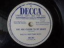 Delta Rhythm Boys You are closer to my heart / I'd rather be wrong than blue