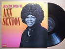 ANN SEXTON Loving You, Loving Me JAPAN LP SEVENTY 7 SEVEN VIVID