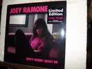 JOEY RAMONE sealed color vinyl LP Don't Worry About Me SANCTUARY rare RAMONES