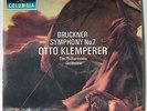 COLUMBIA SAX 2454/5 BLUE/SILVER *KLEMPERER* BRUCKNER SYMPHONY NO. 7 *2 LP SET*
