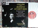 EMI SAX 2560 Red Semi ED1 ROSSINI Overtures Giulini NM