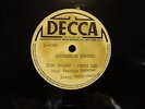 Acetate BING CROSBY & PEGGY LEE Watermelon Weather / The Moon Came up with a ...