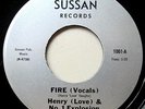 HENRY (LOVE) & NO. 1 EXPLOSION   Fire   '70s private AFRO-FUNK   Sussan #1001/2