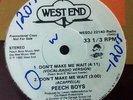 PEECH BOYS-DON'T MAKE ME WAIT **RADIO PROMO W/ ACAPELLA** VG++/NM ORIGINAL
