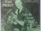 ELVIS: Love Me Tender USA ORIG w/ PS 45 rare GREEN super VG++ CLEAN