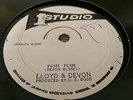 Lloyd & Devon Push Push Studio One Rare Killer Roots 12