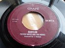 Freddie Notes And The Rudies BABYLON Rare Grape 7