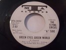 The Flying Circus Green Eyes Green World wl promo garage / psych rock 45 on MTA