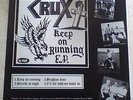 CRUX / CRASH KEEP ON RUNNING EP/ LP SKINHEAD PUNK OI EX/EX