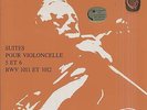 André NAVARRA, J.S. BACH Suites violoncelle 5 & 6 French LP CALLIOPE 1643 CELLO