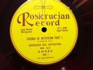 RALPH M LEWIS science of mysticism part i/ii LP VG+ Vinyl Rosicrucian Occult