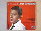 Rare EP Serge Gainsbourg L'étonnant Dédicacé Philips 432564