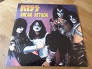 KISS 2x LP Sneak attack Blue vinyls UNPLAYED White labels