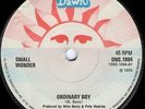 Small Wonder - Ordinary Boy/ Ride a Black Sheep -Raga Glam -T. Rex 1974 Hear