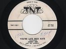'58 Twin Spin Txs Rockers JIMMY DEE You're Late Miss Kate/Here I Come VG++ HEAR