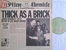LP JETHRO TULL thick as a brick GERMAN Chrysalis #6307502 -ORIG NEWSPAPER COVER