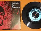 ULTRA-VIOLENT, CRIME FOR REVENGE, 3 TRACK EP1983.MINE FROM NEW, EX/CON