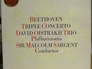BEETHOVEN Tripla Concerto / DAVID OISTRAKH TRIO / SBO 2753 FIRST T/S GROOVED 10