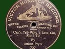 ARTHUR PRYOR  VICTOR MONARCH RECORD  727