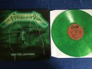 METALLICA - RIDE THE LIGHTNING - BENNETT- GREEN MARBLE VINYL REISSUE EXC / MINT