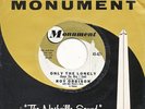 ROY ORBISON on Monument --ONLY THE LONELY-- rock & roll 45 | NM ORIG