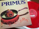 Primus Frizzle Fry LP clear red vinyl original 1990 pressing not reissue