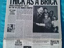 Thick as a Brick by Jethro Tull   1972 LP Record UK Chrysalis CHR 1003 A-3U B-2U