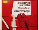CHRISTIAN FERRAS, BEETHOVEN BRAHMS TCHAIKOVSKY SIBELIUS concertos DGG 3xLPs EX++