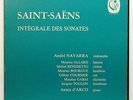 ANDRE NAVARRA, BENEDETTO - SAINT-SAENS complete sonatas CALLIOPE 3xLPs box EX++