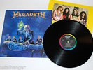 Megadeth 'Rust In Peace' 1st Issue 1990 Original LP Greek Press +Insert Rare EX+
