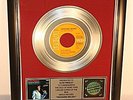 Elvis Presley, Unchained Melody, Platin Record, Schallplatte, Award, gold