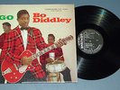 Go Bo Diddley Checker LP VG mono VG+ cover black and silver label 1959