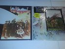 2 coloured LPs - Led Zeppelin IV (purple vinyl) and II (mauve wax). NM- to Exc+