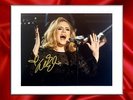 ULTRA COOL - ADELE - MUSIC SUPERSTAR - ORIGINAL HAND SIGNED AUTOGRAPH