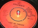 BOSS REGGAE - Silver & Hippy Boys - Love me forever - Columbia - UK ONLY - HEAR