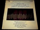 Virgil Fox At The Organ Plays... J. S. BACH Command SIGNED LP original STEREO