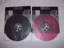 Nirvana Bleach Lp - Black Second pressing  + Pink Clear Third pressing
