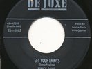 EUNICE DAVIS on Deluxe --GET YOUR ENJOYS-- r&b rocker 45 | RARE | LISTEN
