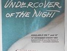 ROLLING STONES Undercover Night Rare Original Official UK Record Company POSTER