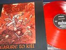 KREATOR / PLEASURE TO KILL 1986 - LP - SONDERPRESSUNG auf ROTEM VINYL- MEGA RAR
